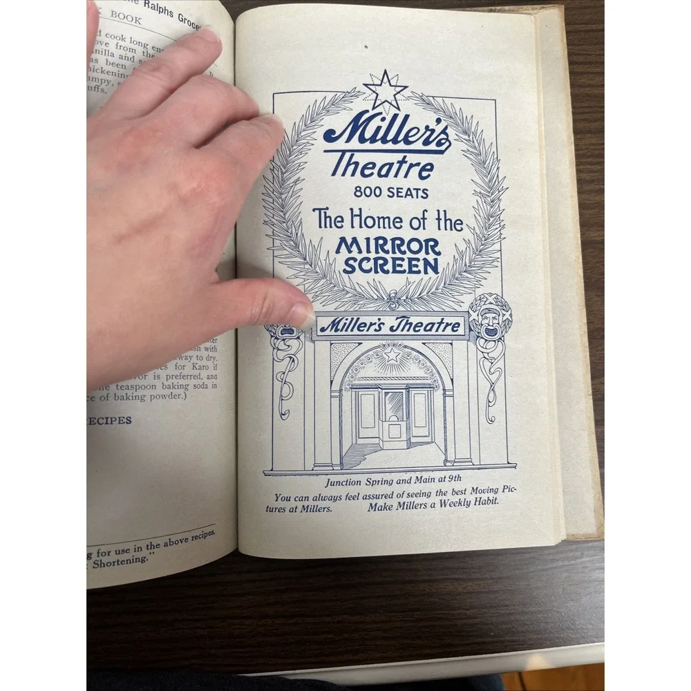 VTG Los Angeles The Brides Cook Book Co Compliments Of Merchants RALPHS GROCERY